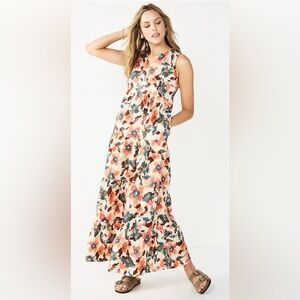 Sonoma Floral Maxi Dress - Multicolor